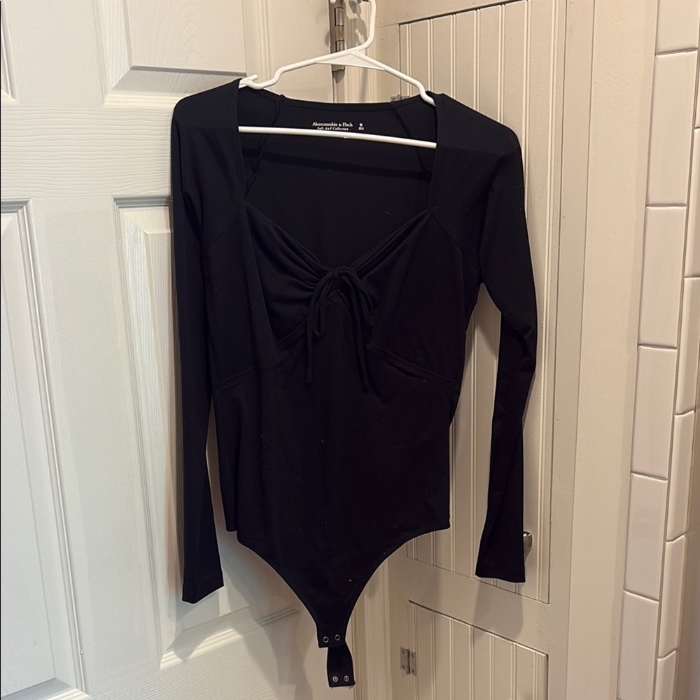 Abercrombie & Fitch Soft Black Bodysuit